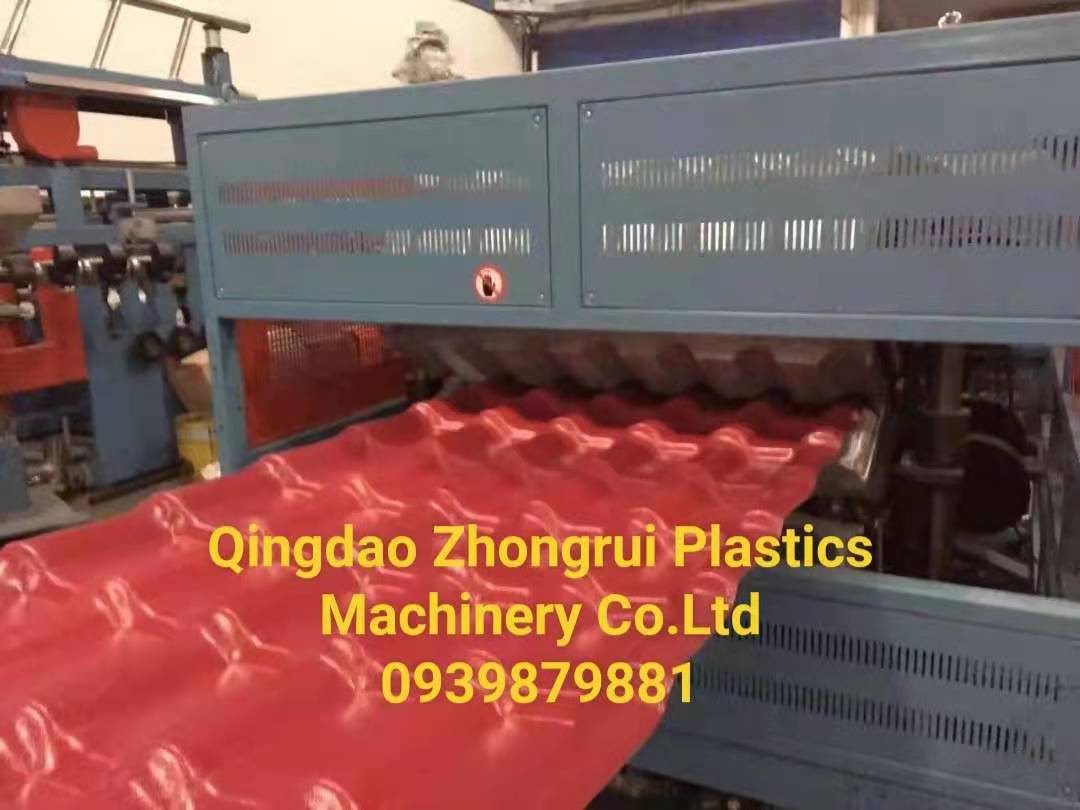 DÂY CHUYỀN SẢN XUẤT TÔN NGÓI NHỰA PVC/PVC PLASTIC ROOFING PRODUCTION LINE