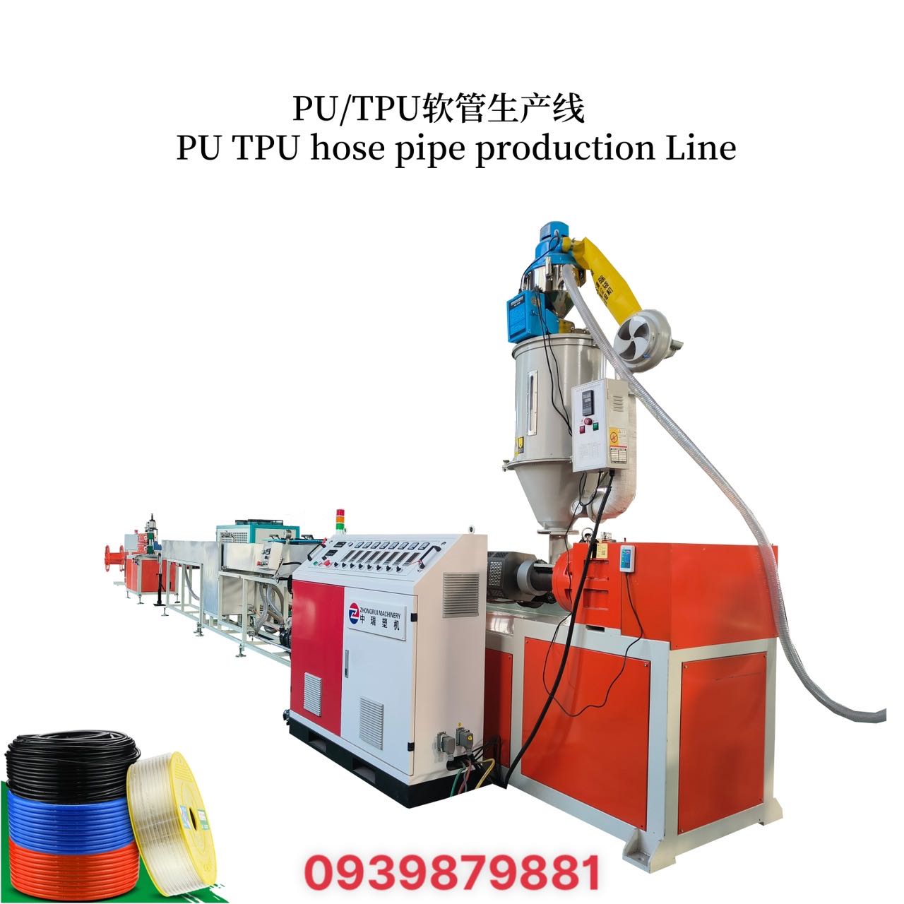 MÁY ĐÙN ỐNG NHỰA TPU/TPU TUBE PRODUCTION LINE